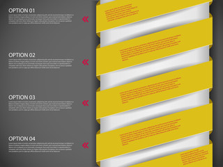 Aufkleber - Modern design infographic