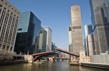 Wall Mural - Chicago skyline