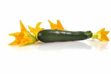 Wall Mural - Courgette  avec fleur