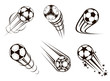 Soccer and football emblems