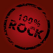 100% Rock Vektor