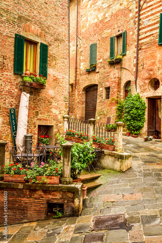 Vintage porch on the street...