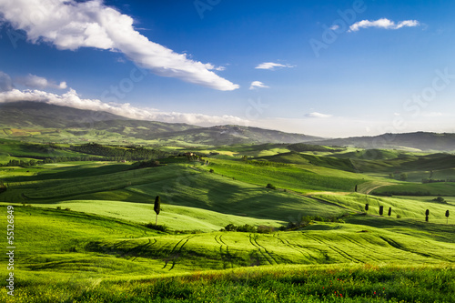 Beautiful view of the sunse...