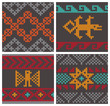 Traditional andean knitting patterns