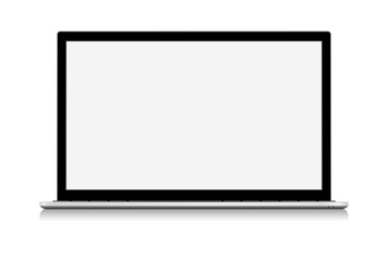 notebook computer - laptop icon 3d