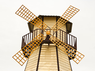 Wind Turbine on farm