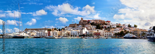 Cuadros en Lienzo Panorama of Ibiza, Spain