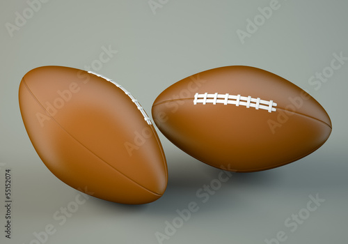 Board z aluminiowym obramowaniem Piłki futbol amerykański