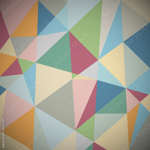 Obraz na płótnie canvas dwuczęściowy "dyptyk" Retro geometryczny tło