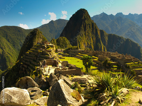 Board z aluminiowym obramowaniem Niesamowite machu picchu