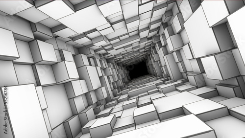 Board z aluminiowym obramowaniem Tunel