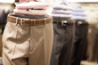 Stock image of slacks