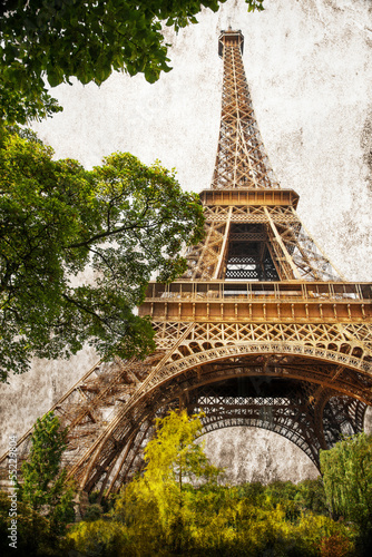 Naklejka na meble la Tour Eiffel retrò