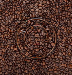 Wall Mural - coffee background