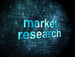 © Maksim Kabakou - Marketing concept: Market Research on digital background