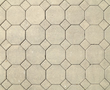 Brick Octagonal Walkway Pavement Texture
