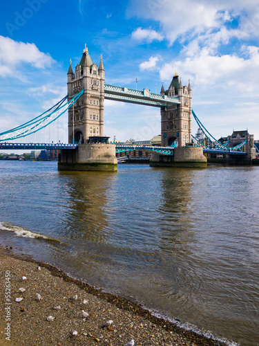 Naklejka - mata magnetyczna na lodówkę Tower bridge in london