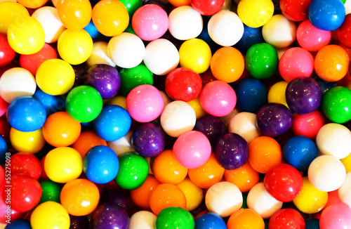 Fotoboard na płycie Tło gumball lub gumy do żucia
