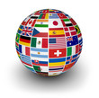 Globe International World Flags