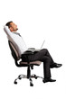 © ArtFamily - happy businessman sitting