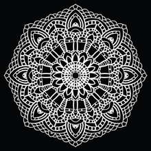 Crochet Lace Mandala.