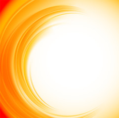 Poster - Abstract orange background