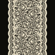 Lace Ribbon Vertical Seamless Pattern
