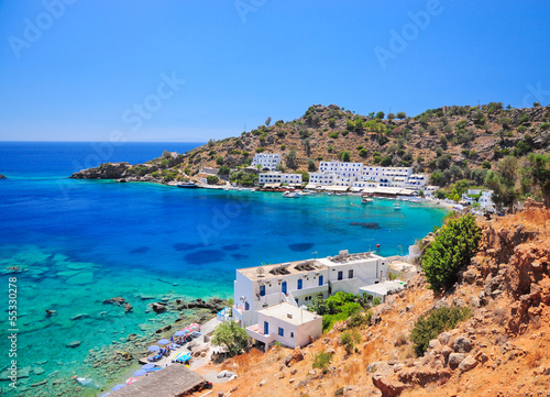 Fotoboard na płycie Crete loutro village