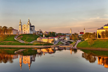 view of the city of Vitebsk, Belarus