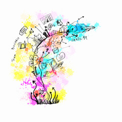 Poster - Background image