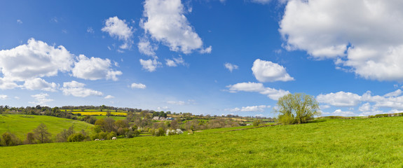 Wall Mural - Idyllic rural landscape, Cotswolds UK