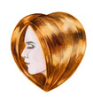 © okalinichenko - heart hair style