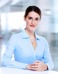 Wall Mural - Business woman.