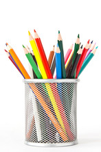 Colored Pencils In Holder