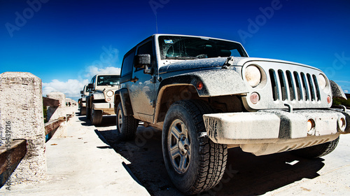 Fototapeta na wymiar jeep messico