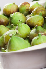 fresh ripe figs