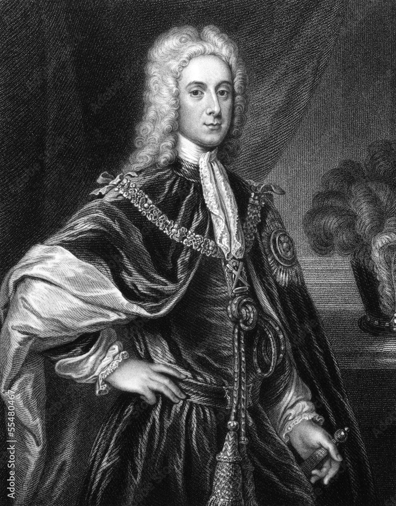 John Campbell, 2nd Duke of Argyll - obrazy, fototapety, plakaty 