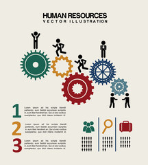 Canvas Print - human resources