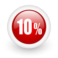 Aufkleber - 10 percent icon