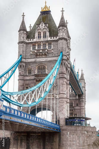 Naklejka samoprzylepna Tower Bridge w Londynie