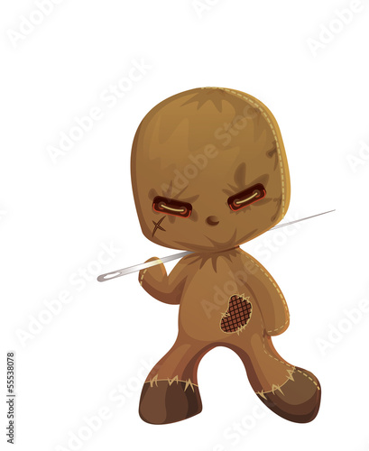 scary rag doll