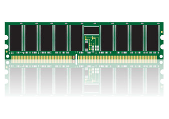 computer ram vector images