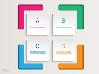 Poster - Paper infographic elements