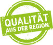 grünes Siegel Qualität aus der Region