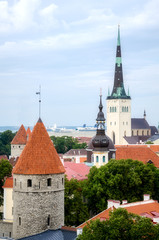 Wall Mural - Old Town of Tallinn