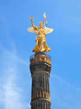 The Victory Column In Berlin, Germany