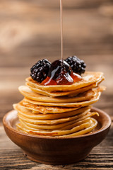 mini pancakes