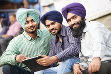 Young Adult Indian Sikh Men