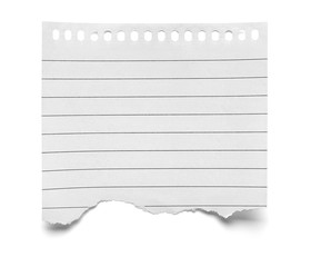 Wall Mural - piece of paper note notepad