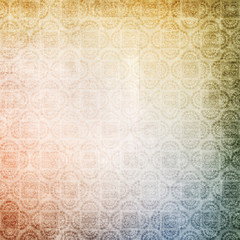 Wall Mural - grungy ornamented background